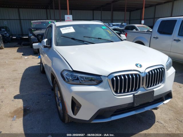 bmw x3 2022 5ux43dp04n9m96489