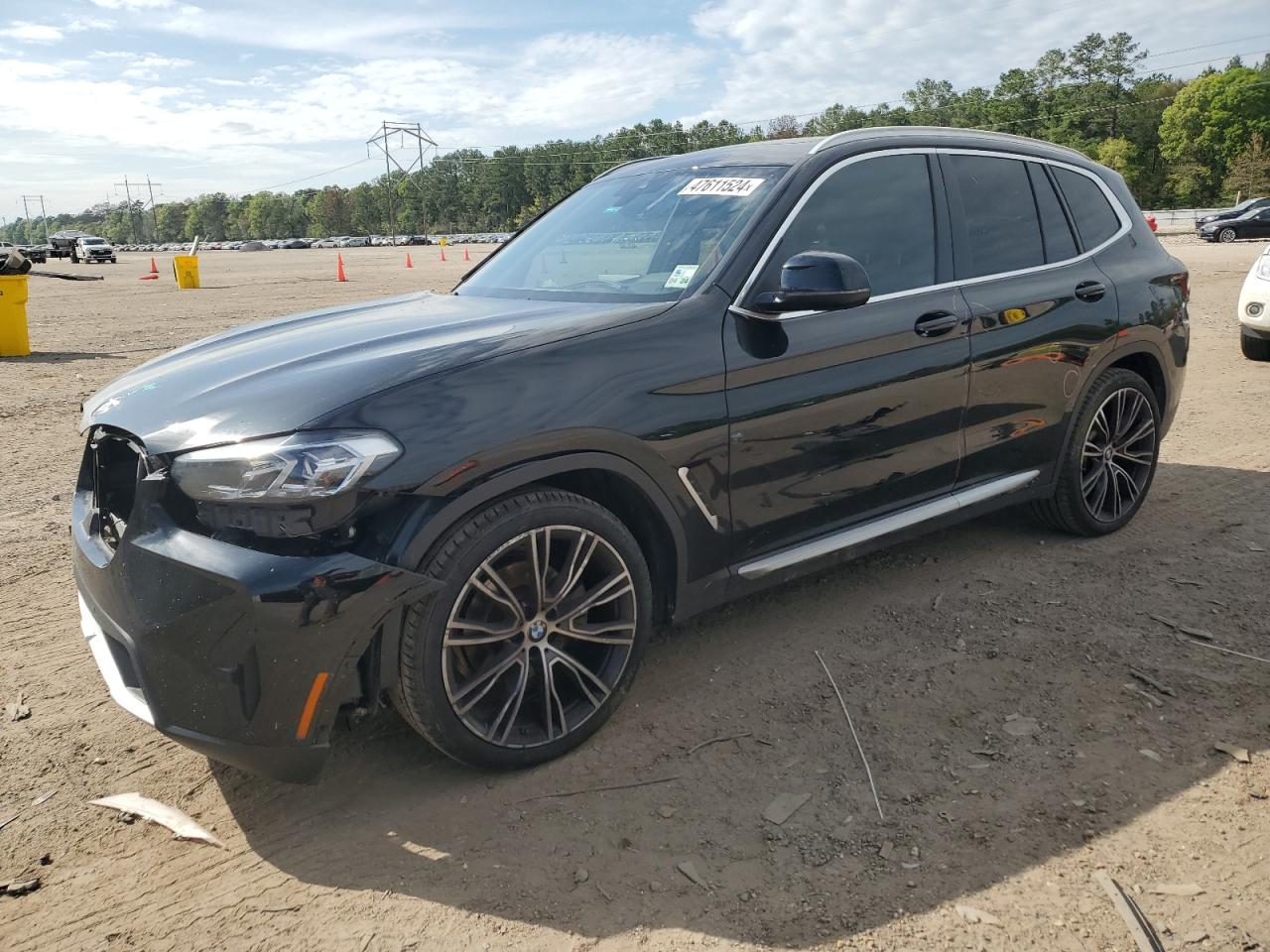 bmw x3 2022 5ux43dp05n9l57634