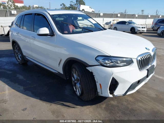 bmw x3 2022 5ux43dp06n9j67454