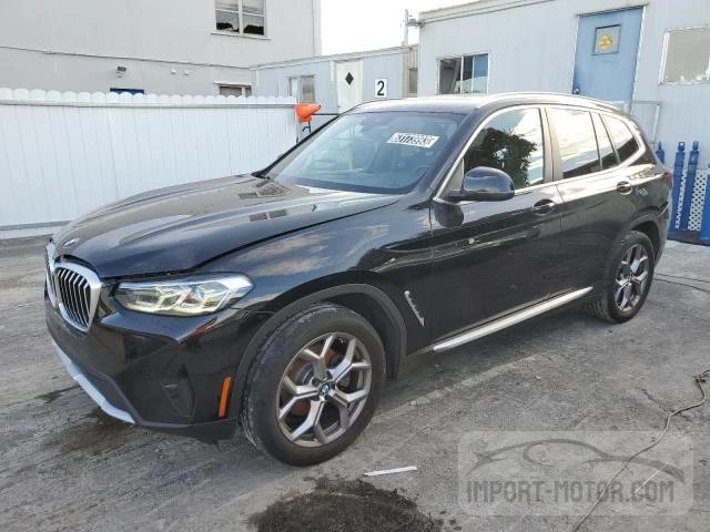 bmw x3 2022 5ux43dp07n9l84091