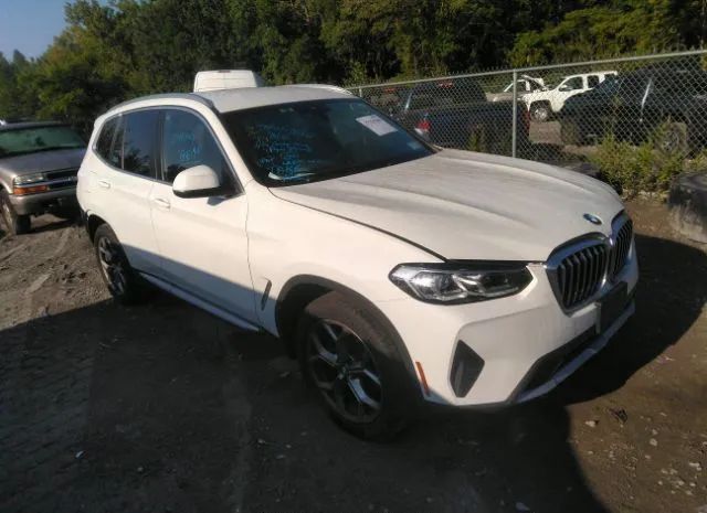 bmw x3 2022 5ux53dp00n9l03453