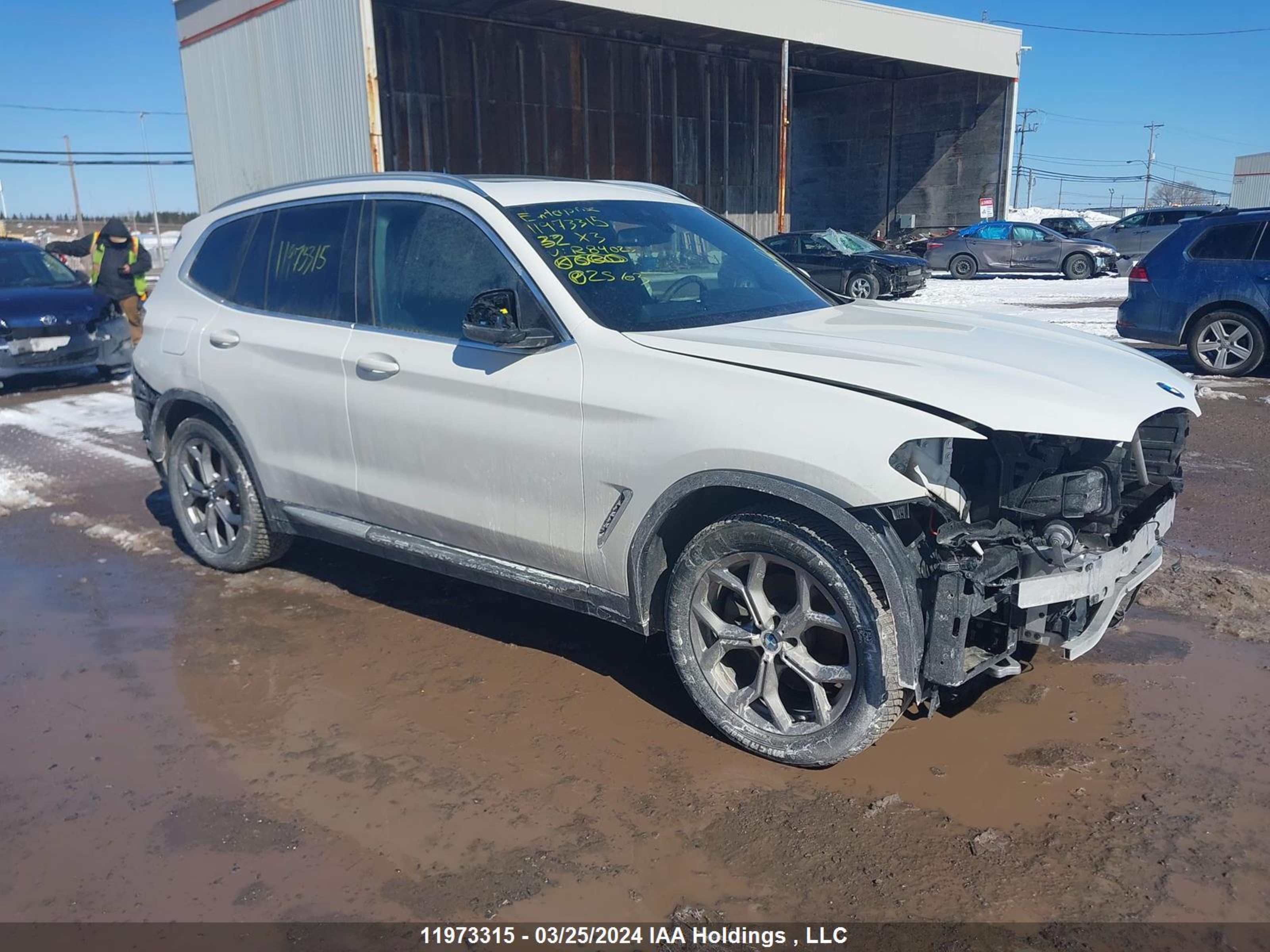 bmw x3 2023 5ux53dp00p9r84023