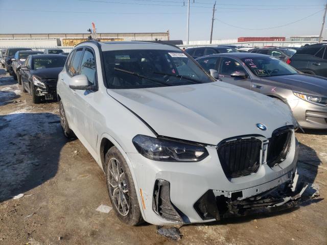 bmw x3 xdrive3 2022 5ux53dp01n9j31952