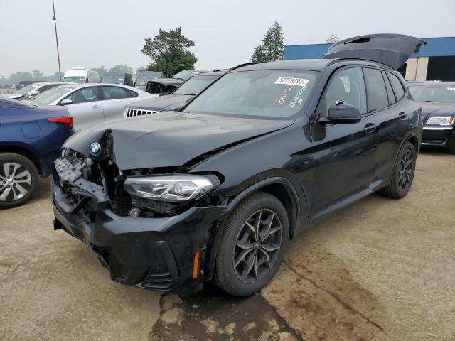 bmw x3 xdrive3 2023 5ux53dp02p9r28391