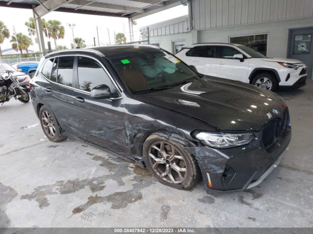 bmw x3 2022 5ux53dp03n9j86192