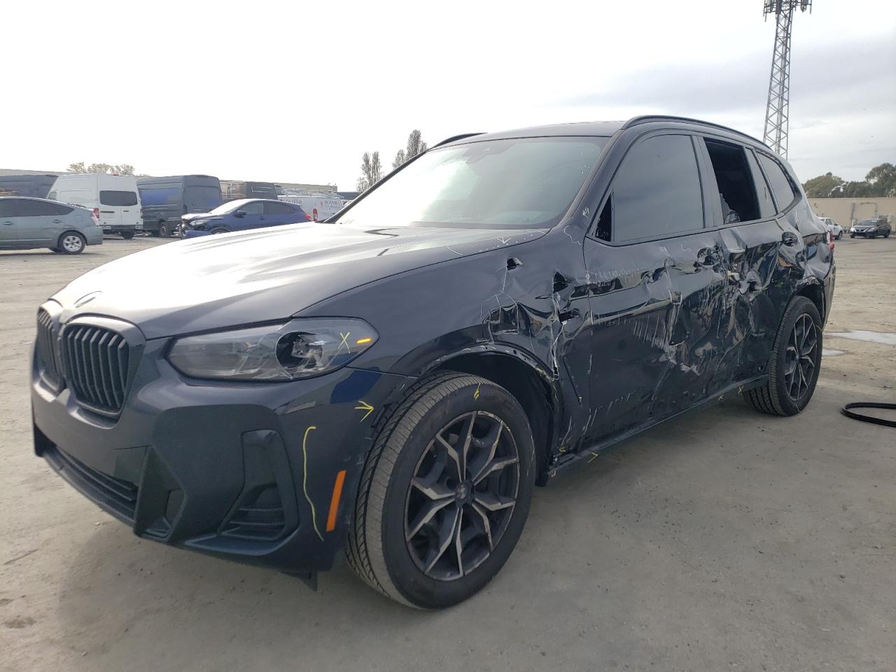 bmw x3 2023 5ux53dp03p9r98109