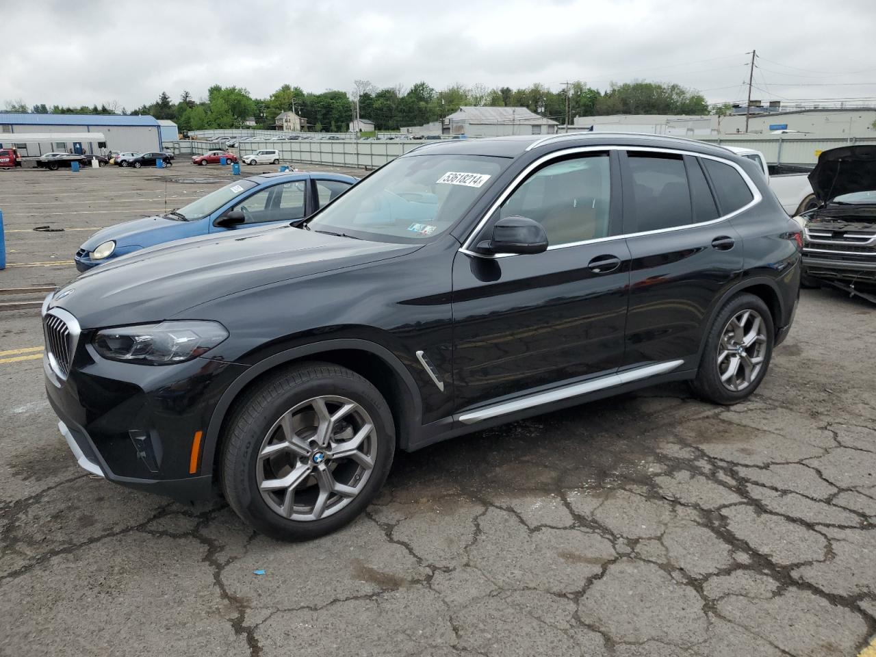 bmw x3 2022 5ux53dp05n9l12276