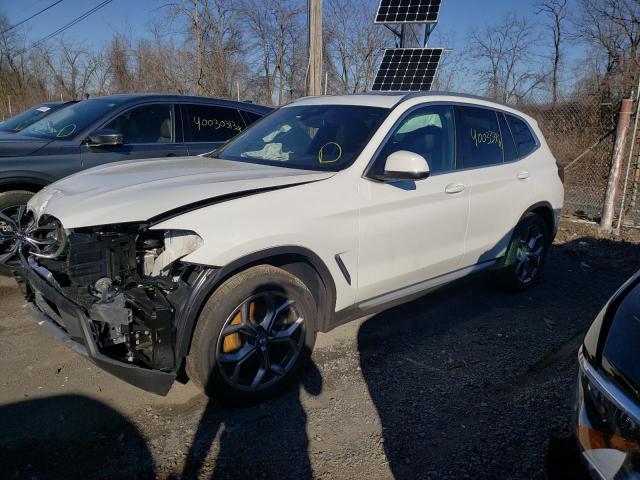 bmw x3 xdrive3 2022 5ux53dp05n9l49523