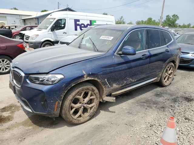 bmw x3 xdrive3 2022 5ux53dp05n9l99046