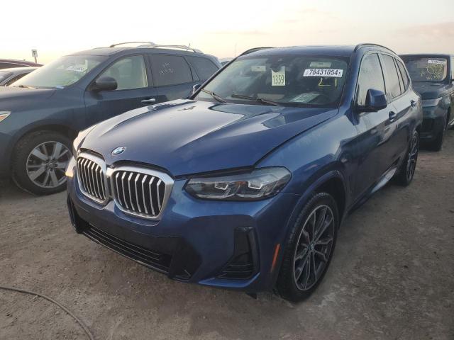 bmw x3 xdrive3 2022 5ux53dp06n9m16663