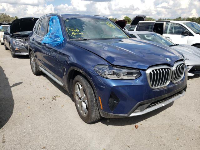 bmw x3 xdrive3 2022 5ux53dp06n9n40397