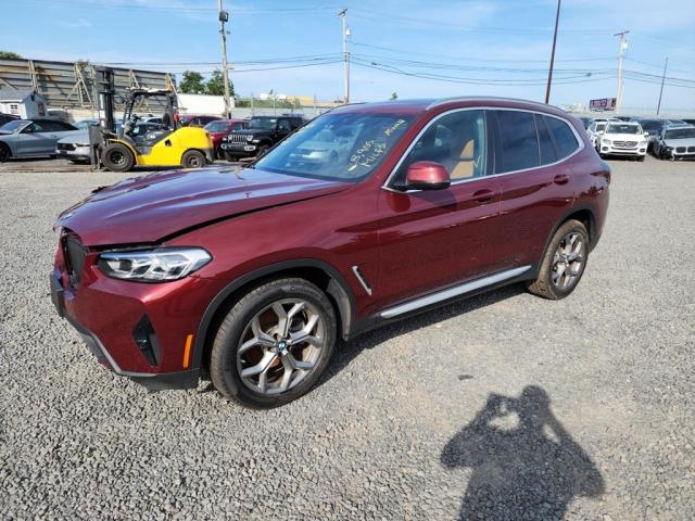 bmw x3 xdrive3 2022 5ux53dp07n9l21660