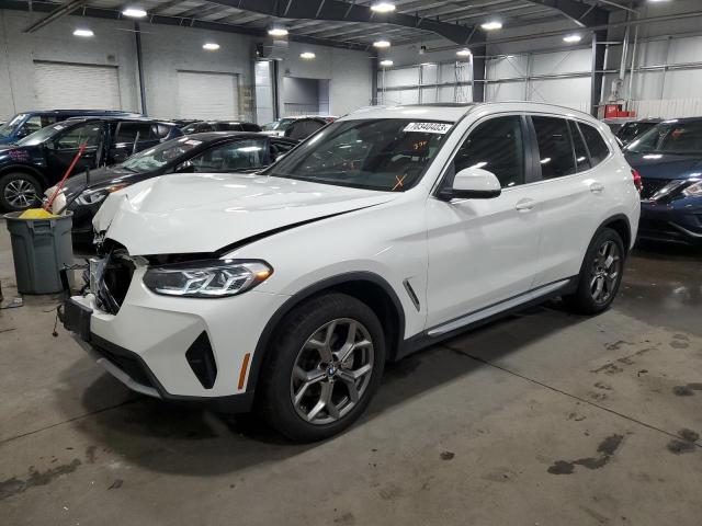 bmw x3 xdrive3 2022 5ux53dp07n9m03954