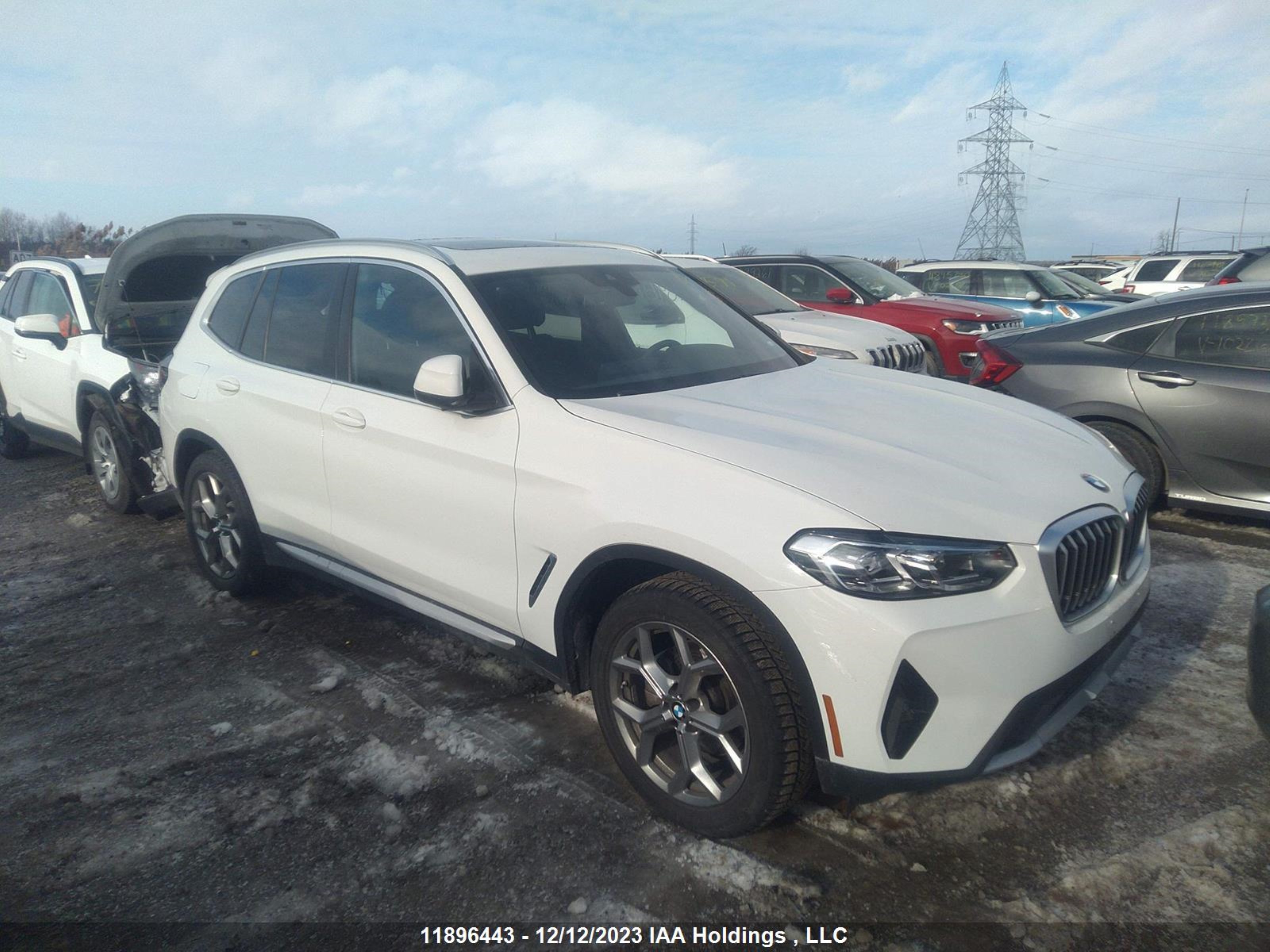 bmw x3 2023 5ux53dp08p9r83427