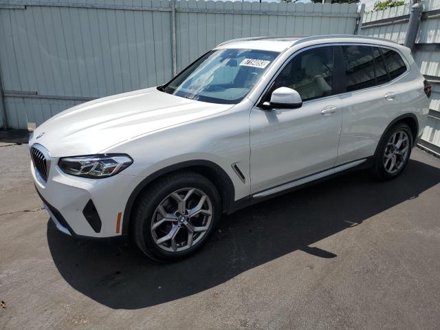 bmw x3 xdrive3 2022 5ux53dp09n9m50788