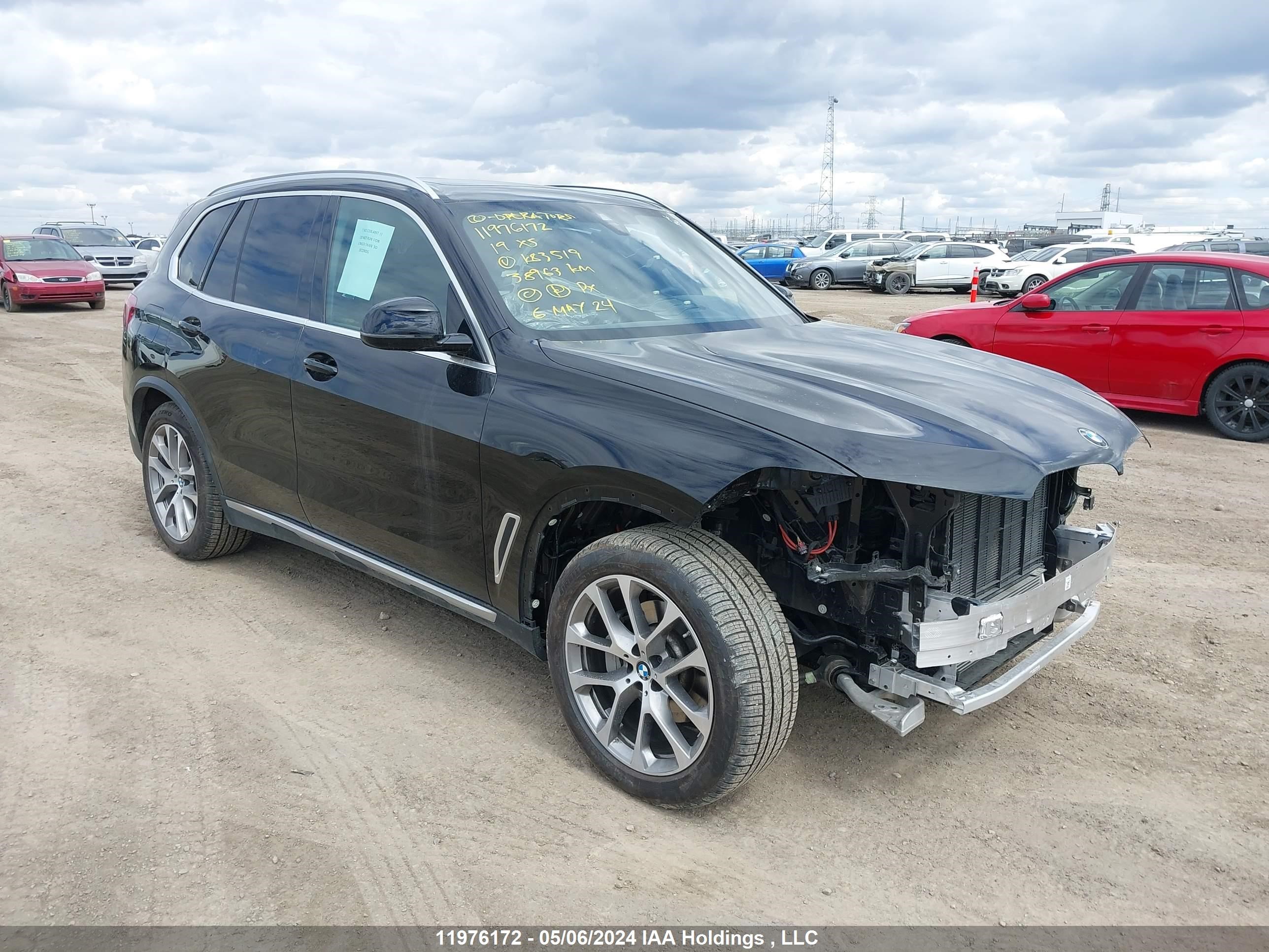 bmw x5 2019 5uxcr6c5xklk83519