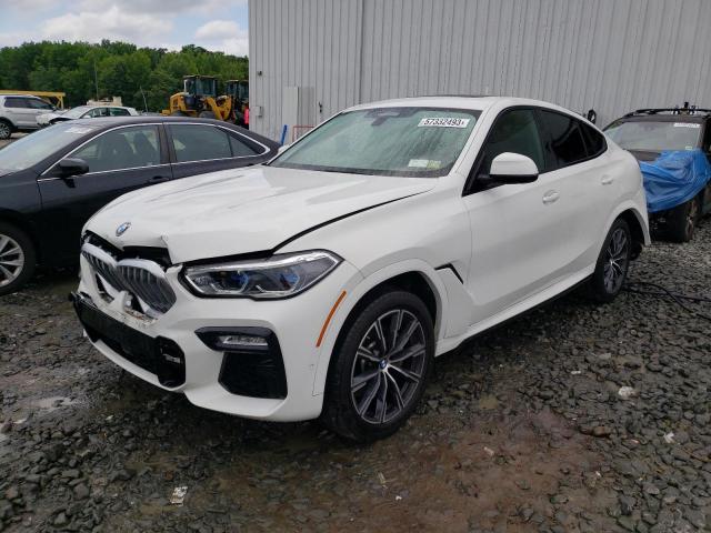 bmw x6 xdrive4 2021 5uxcy6c03m9g23569