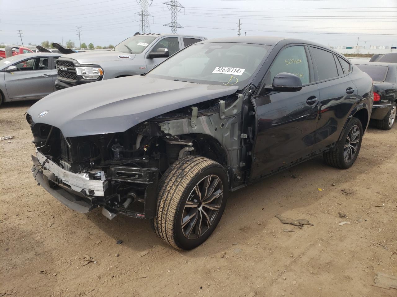 bmw x6 2022 5uxcy6c0xn9k69841