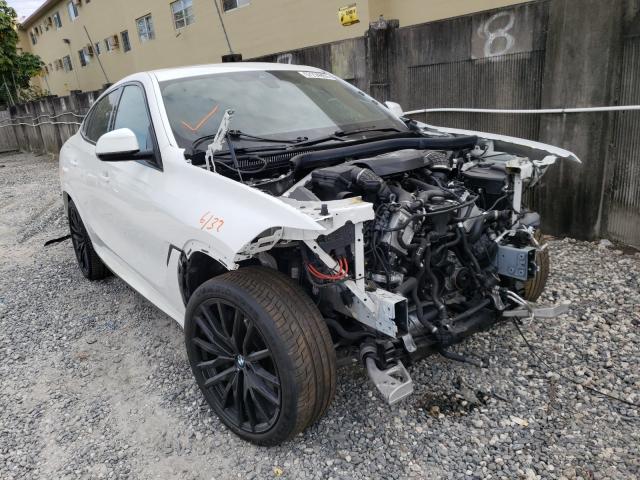 bmw x6 m50i 2020 5uxcy8c01l9b51091