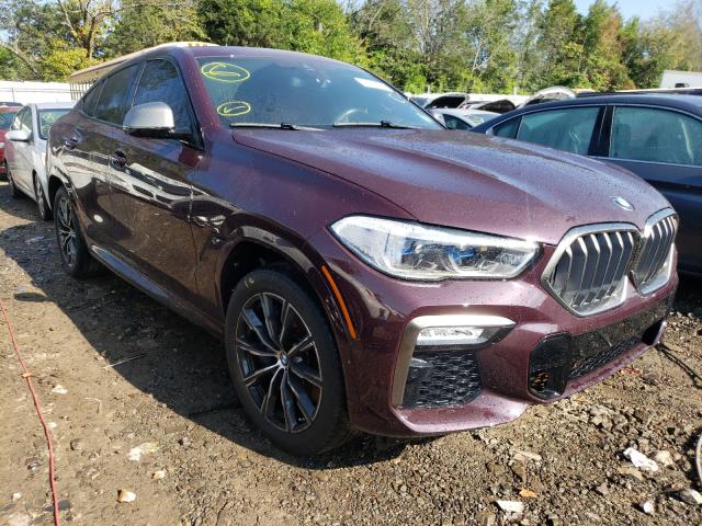 bmw x6 m50i 2021 5uxcy8c07m9g96522