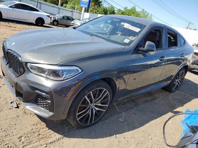 bmw x6 m50i 2021 5uxcy8c09n9j14399