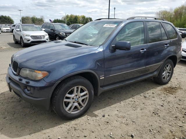 bmw x5 2005 5uxfa13505ly12875