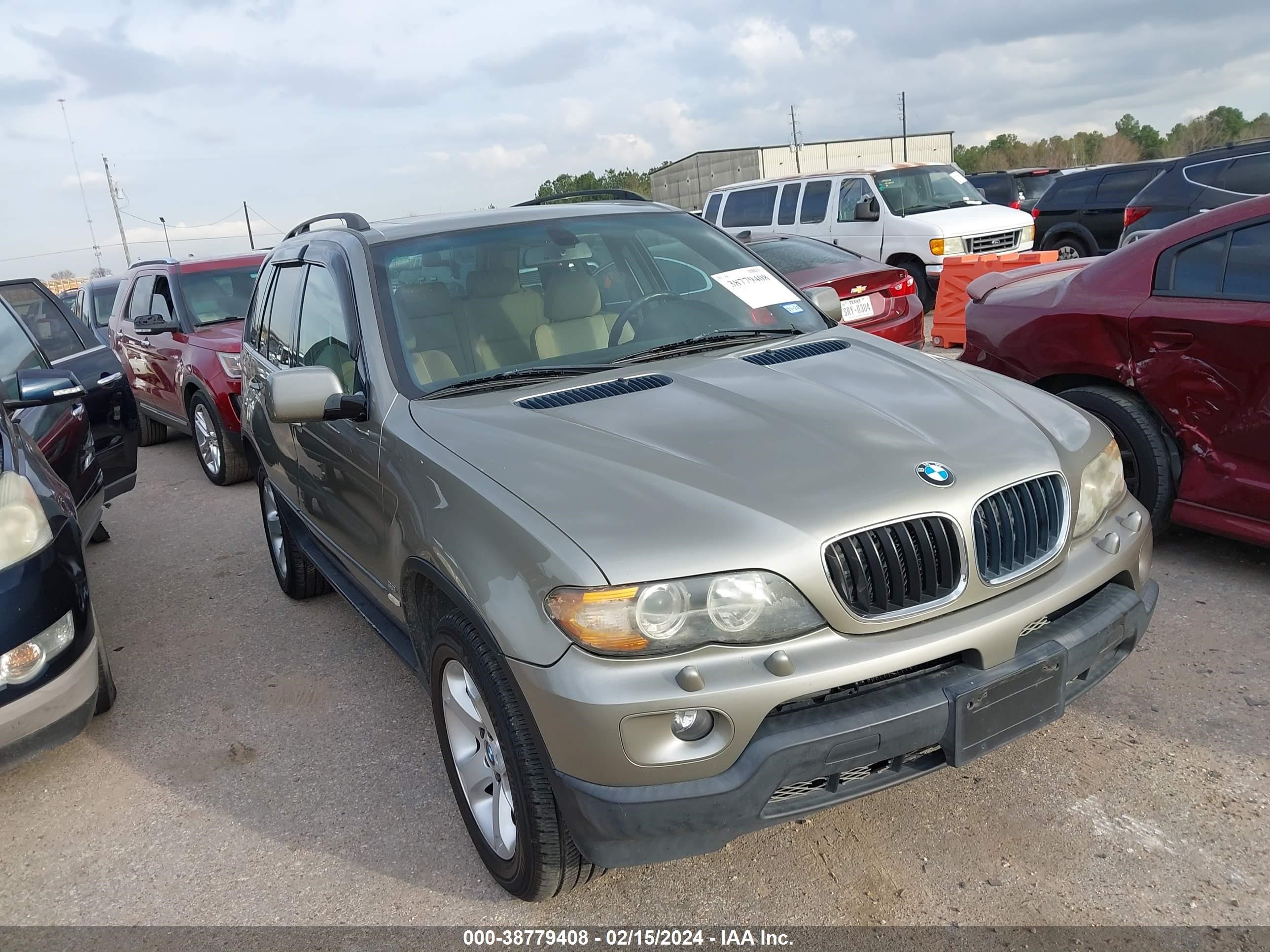 bmw x5 2005 5uxfa13505ly18613