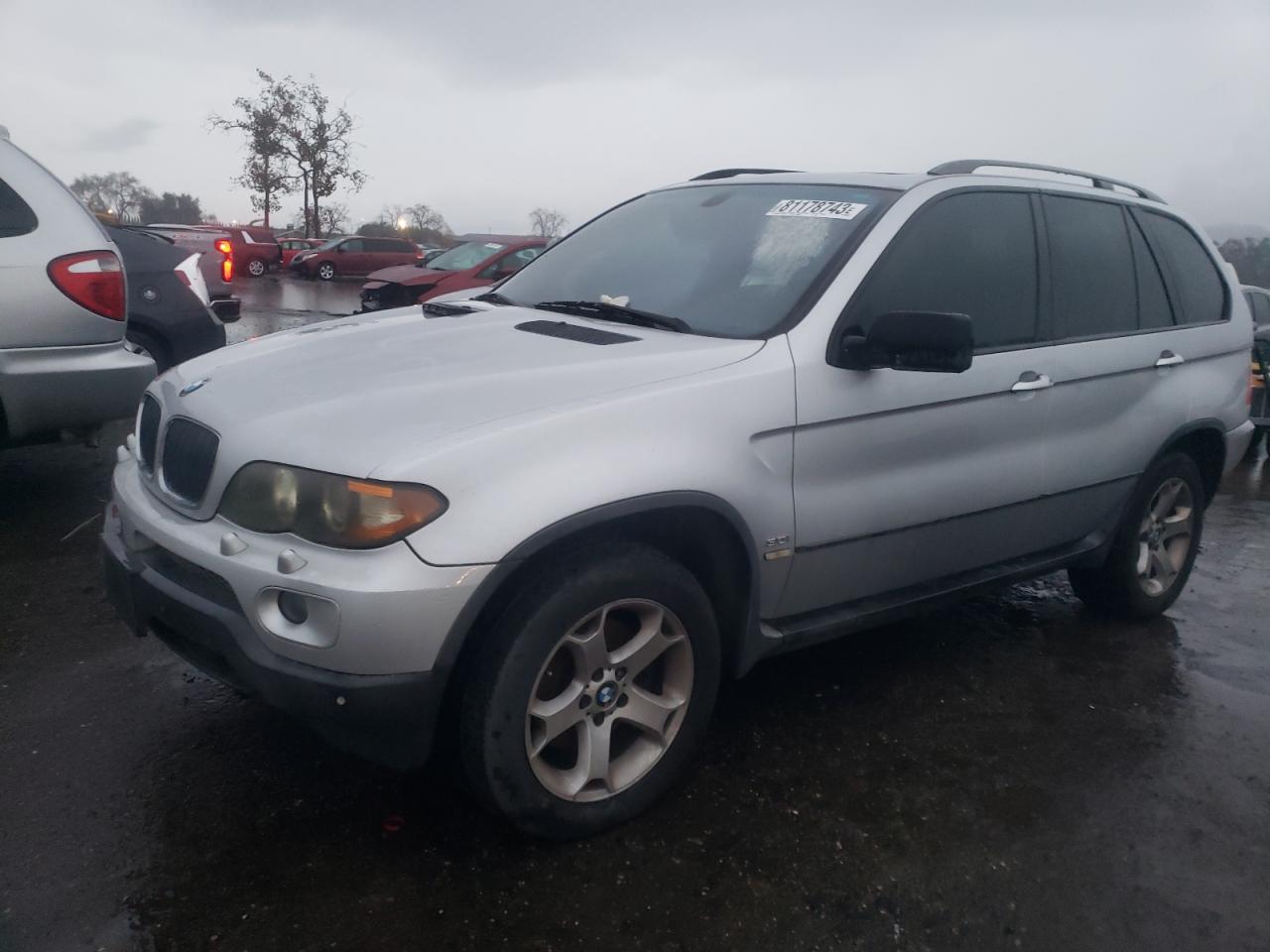 bmw x5 2006 5uxfa13506ly36529