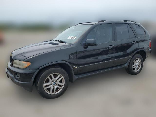 bmw x5 2006 5uxfa13506ly46719