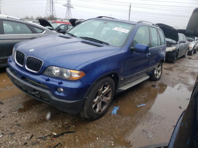 bmw x5 2006 5uxfa13526ly16069