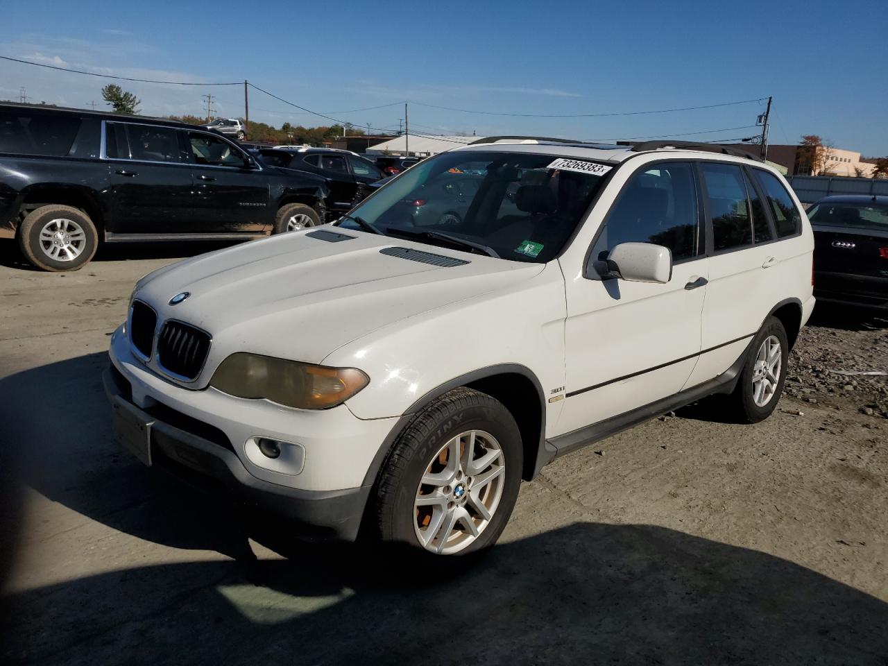 bmw x5 2004 5uxfa13534lu33660