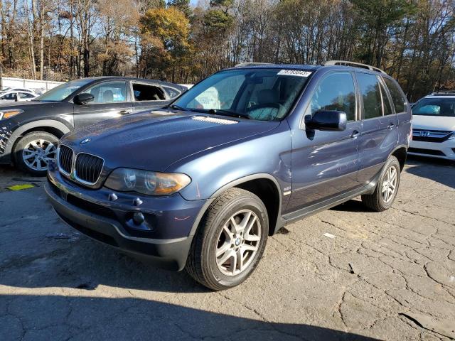 bmw x5 2006 5uxfa13546ly41474