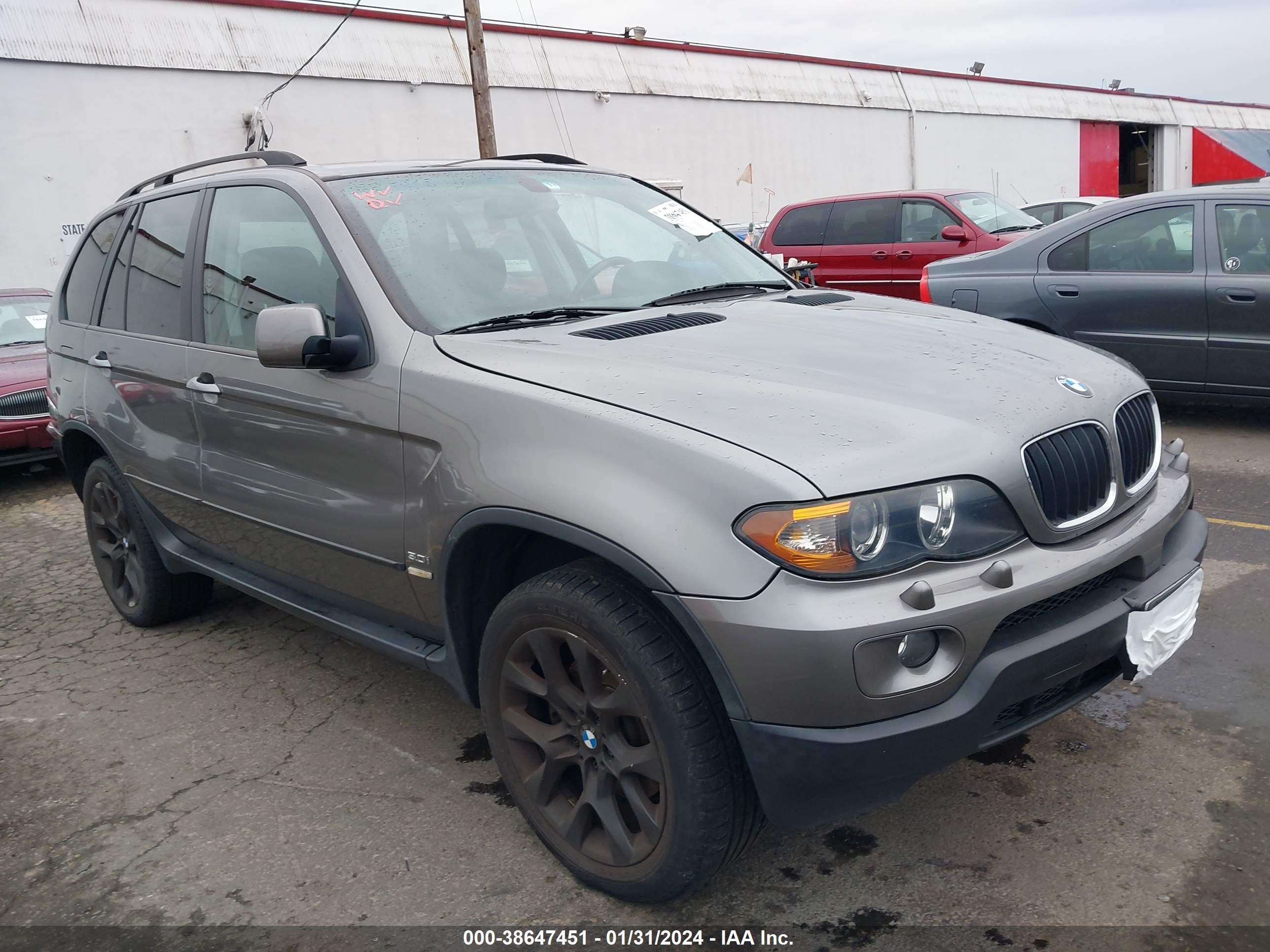 bmw x5 2006 5uxfa13586ly40120