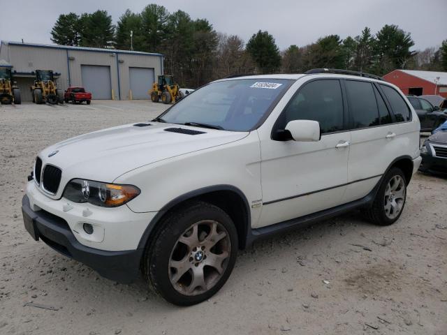 bmw x5 2006 5uxfa13586ly44796