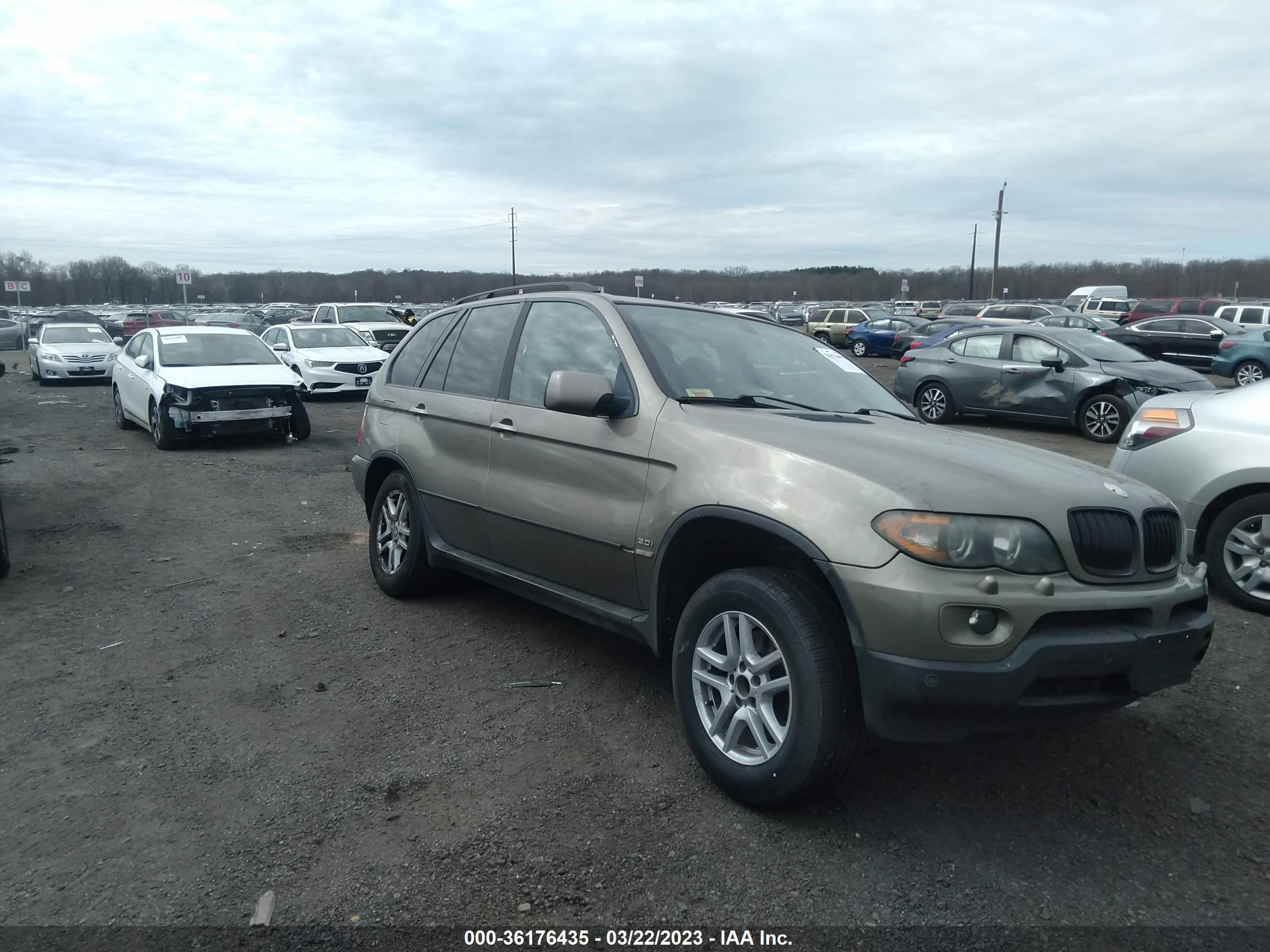 bmw x5 2005 5uxfa13595lu48200