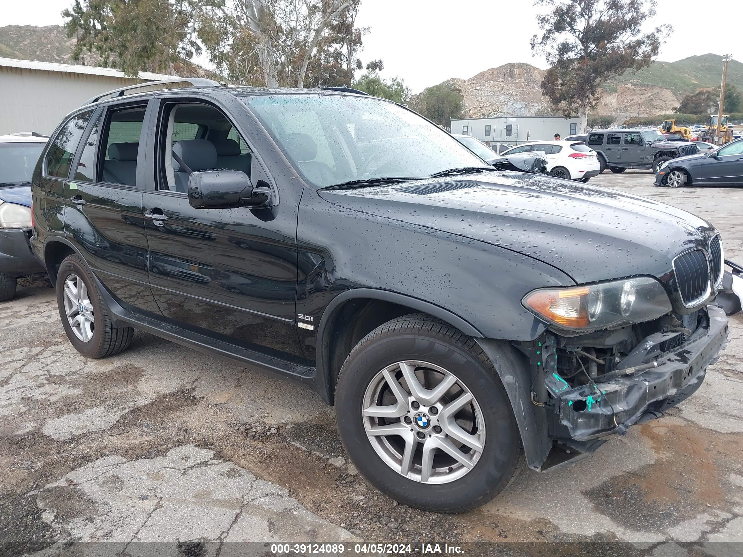 bmw x5 2004 5uxfa135x4lu26253