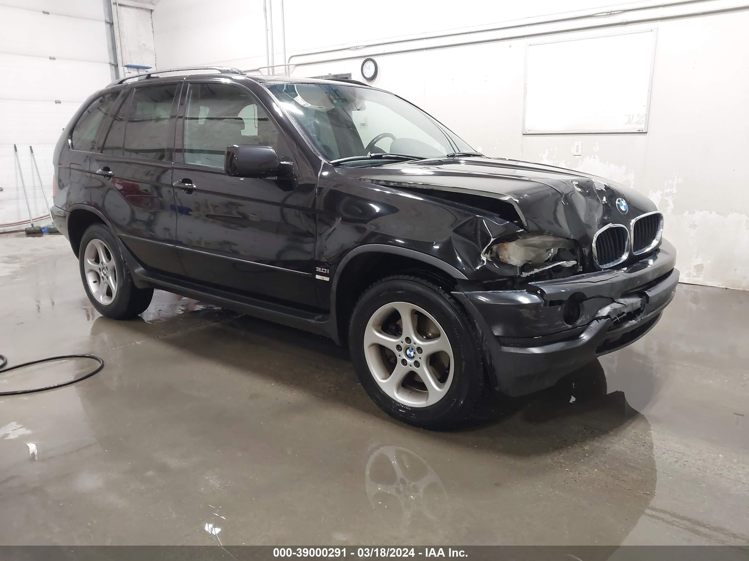 bmw x5 2002 5uxfa53552lp50084