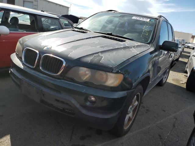 bmw x5 2003 5uxfa53563lv76298