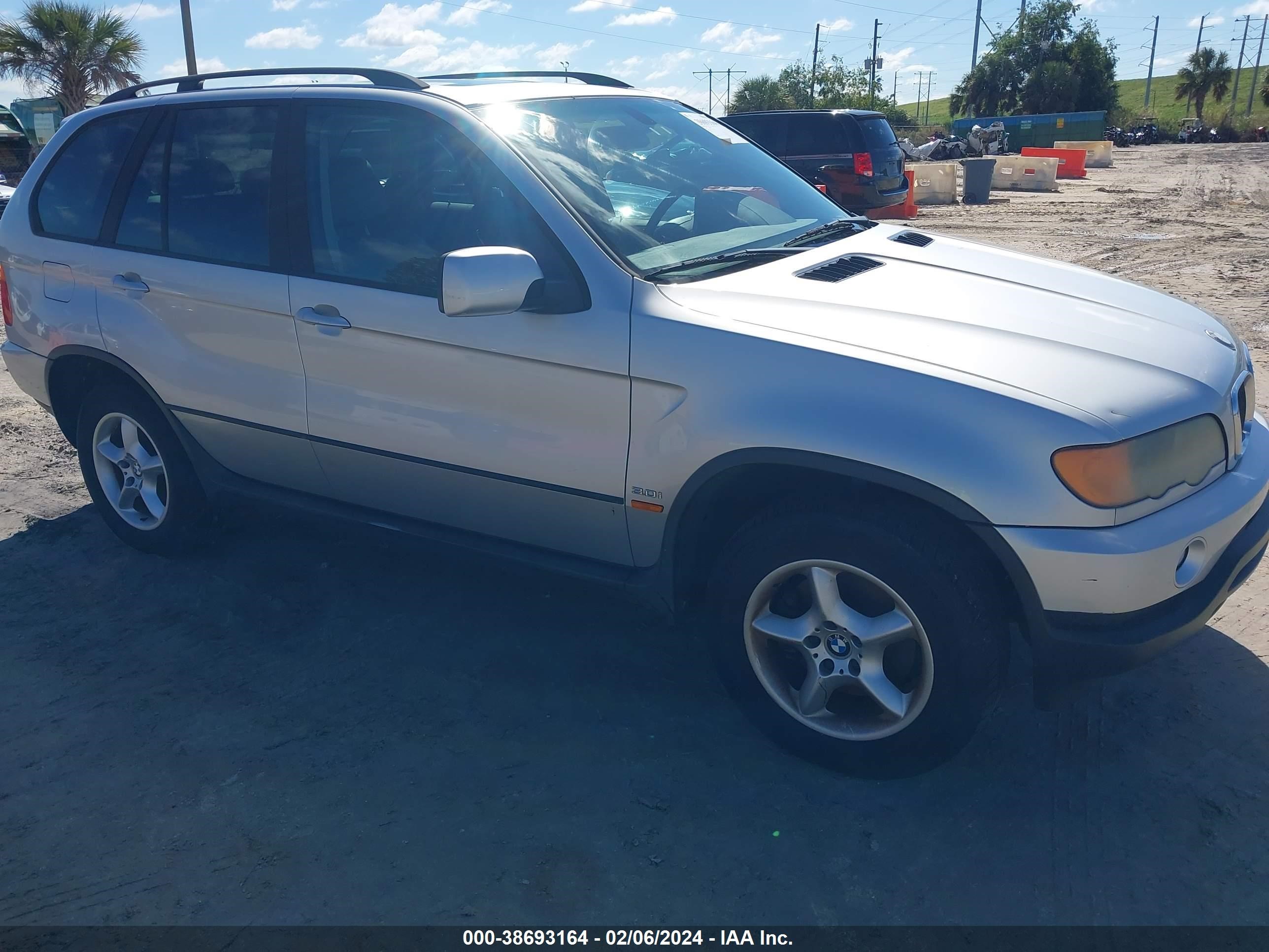 bmw x5 2003 5uxfa53573lv81980