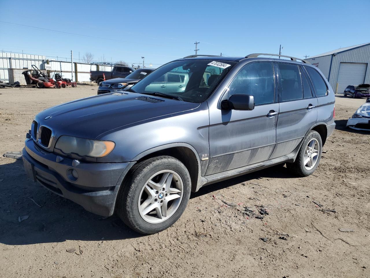 bmw x5 2003 5uxfa53593lw23369