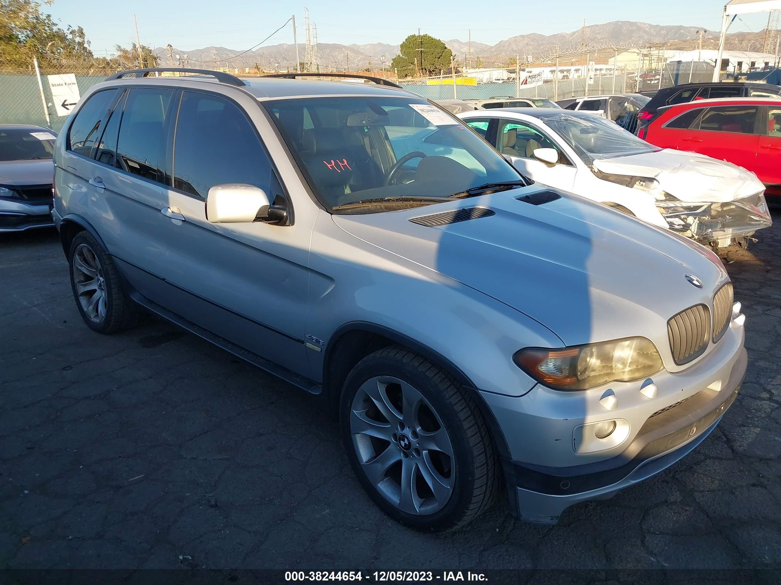 bmw x5 2004 5uxfa93504le81912