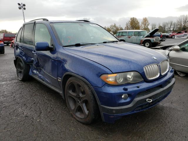 bmw x5 4.8is 2005 5uxfa93505le82415