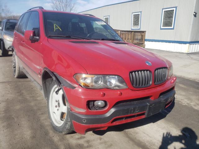 bmw x5 4.8is 2005 5uxfa93515le82682