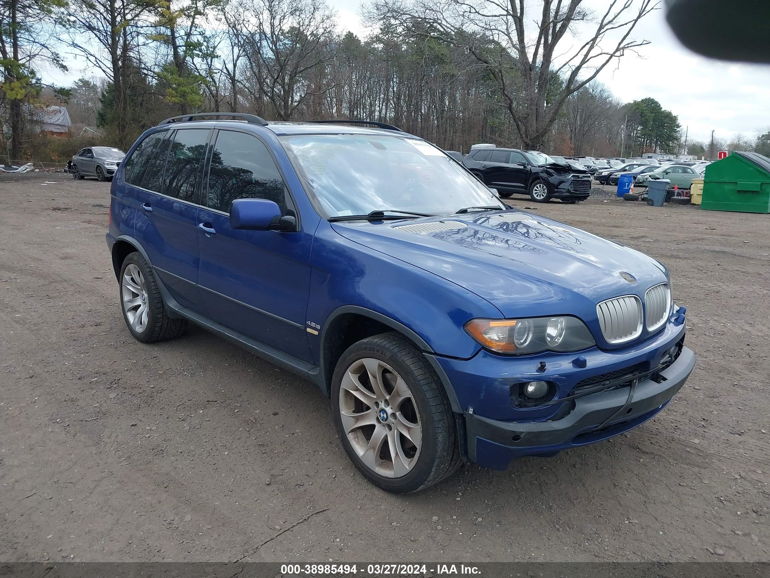 bmw x5 2006 5uxfa93566le83649