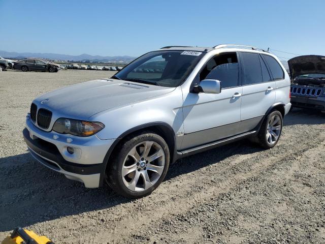 bmw x5 4.8is 2004 5uxfa93574le81079