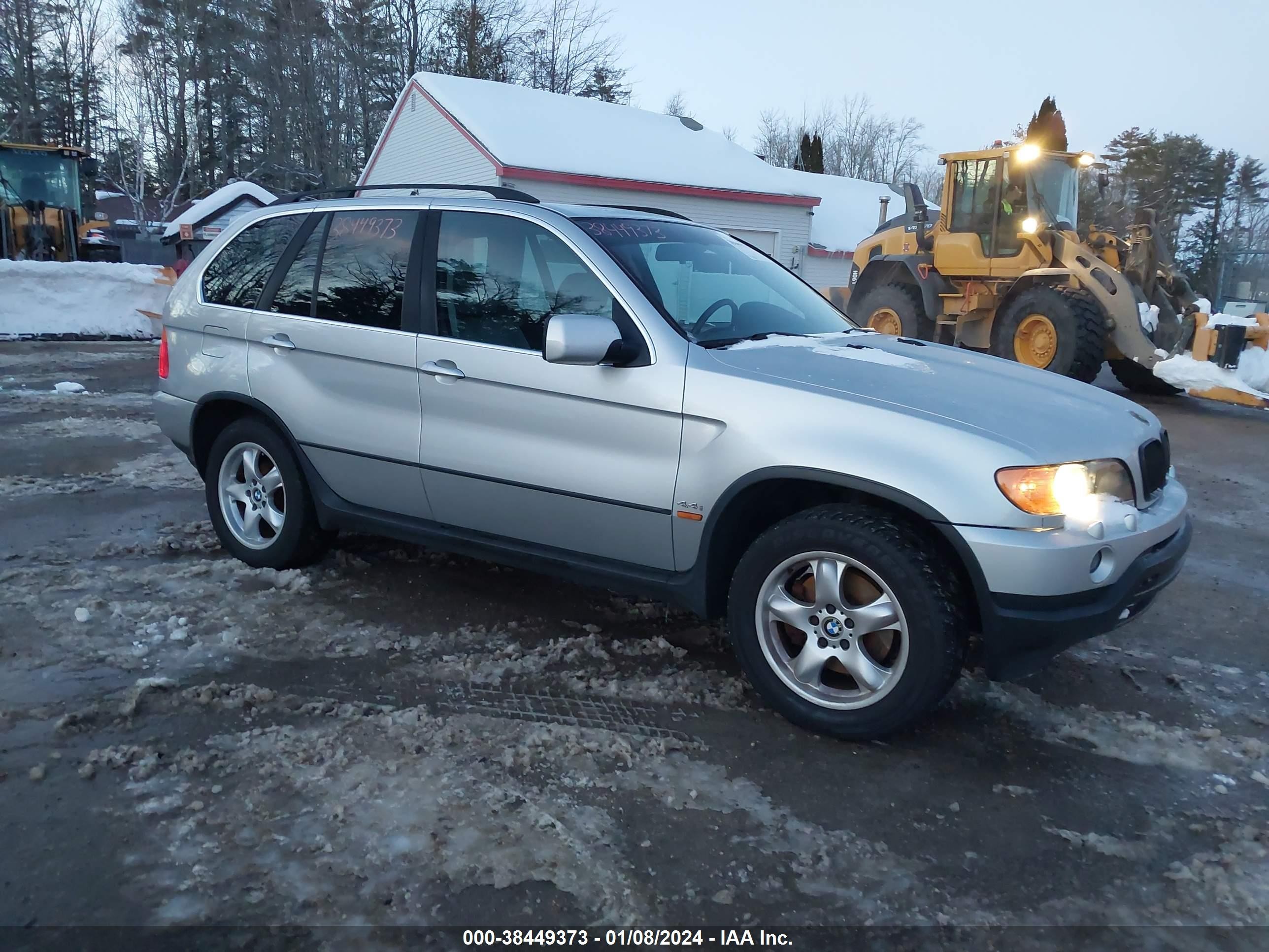 bmw x5 2003 5uxfb33553lh43514