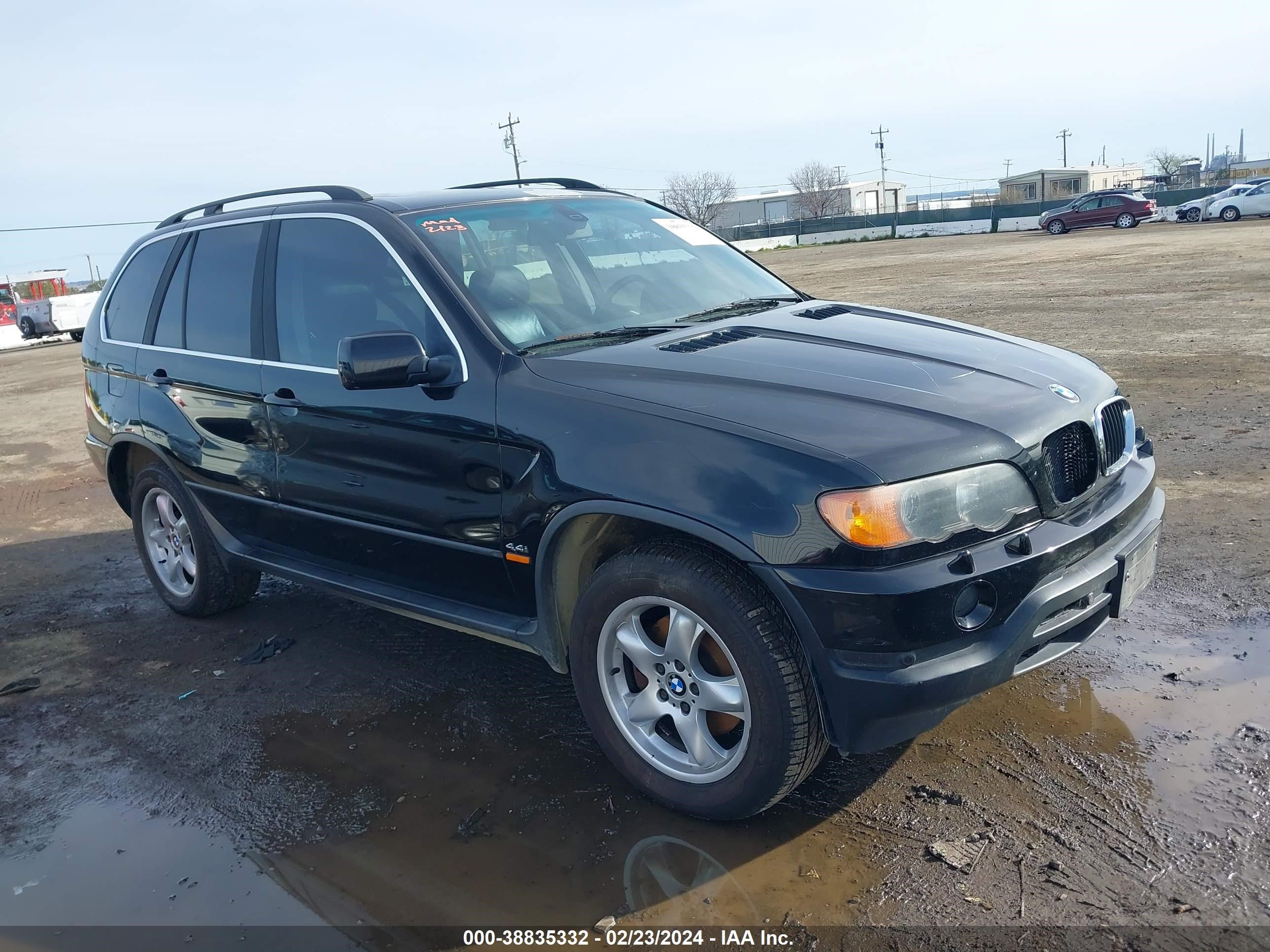 bmw x5 2003 5uxfb33573lh45216