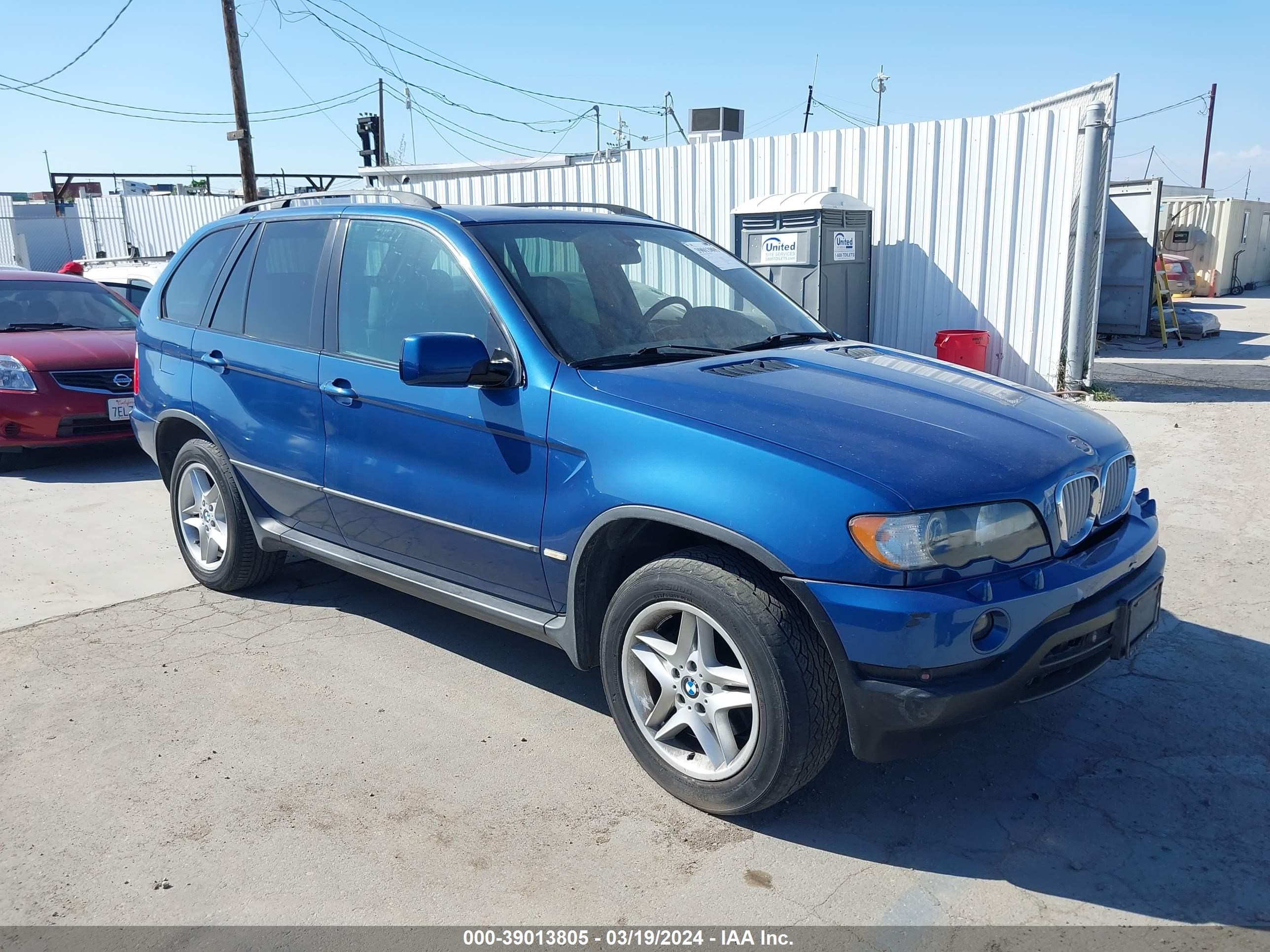 bmw x5 2002 5uxfb335x2lh33091