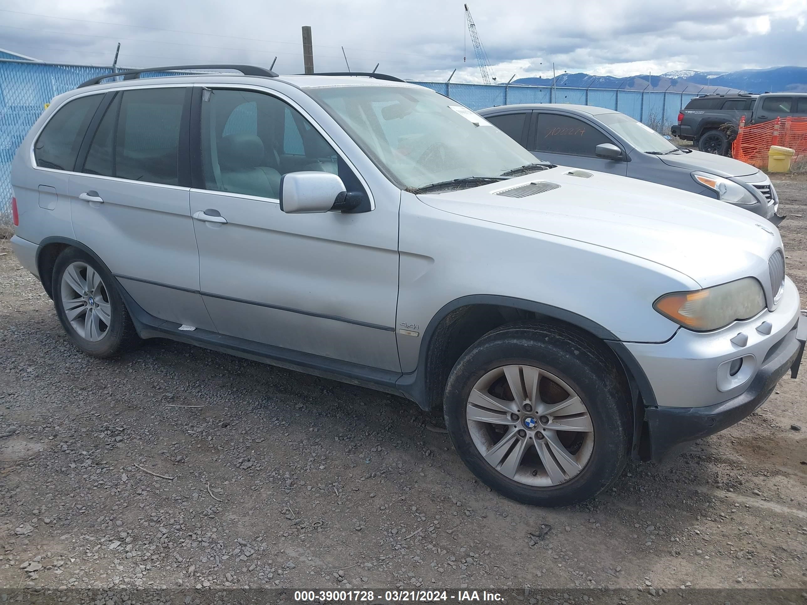 bmw x5 2005 5uxfb53515lv14243