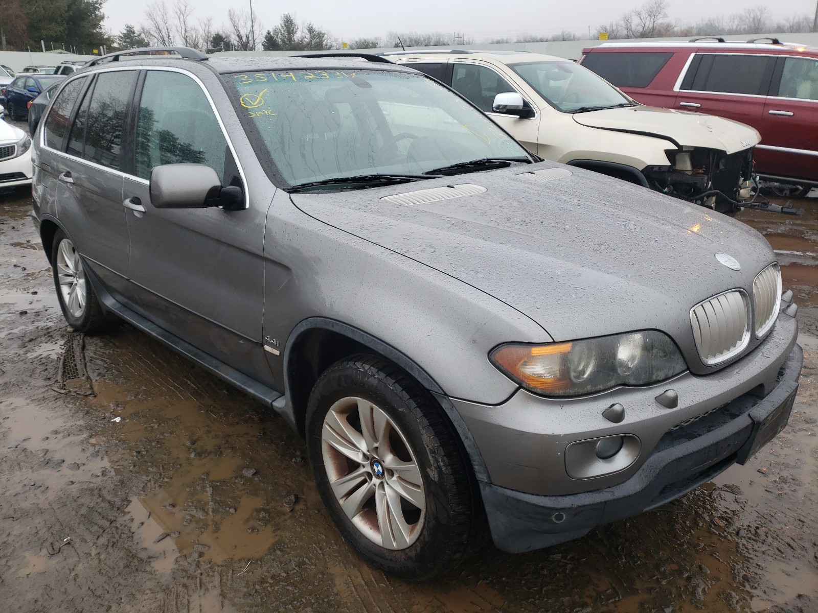 bmw x5 4.4i 2004 5uxfb53534lv05753